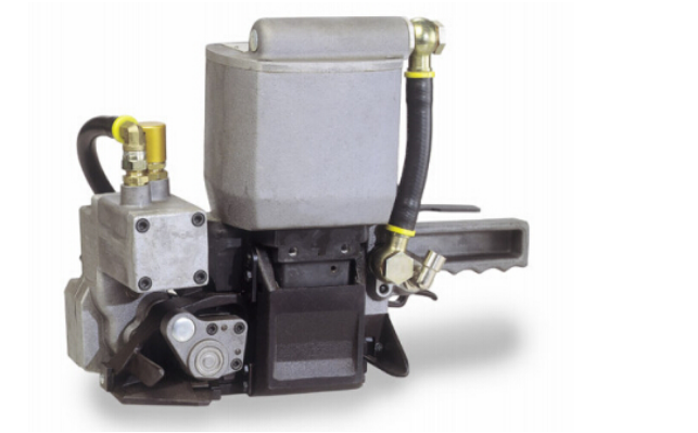 A380气动免扣钢带打包机_收紧轮，切刀，止滑片_郑州打包机维修配件更换_牧坦包装