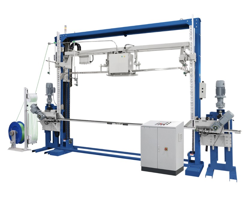 双提升穿剑顶部打包机-光伏穿剑打包机-全自动穿剑式捆扎机维修