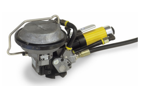 A480气动咬扣钢带打包机_收紧轮,切刀,止滑片,压模,弹簧_武汉打包机维修牧坦包装