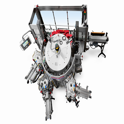 意大利双面贴标签机_饮料自动贴标设备_PE贴标机专业维修