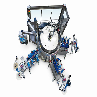 意大利原装贴标机维修_全自动立式圆瓶贴标机_自动塑料圆瓶贴标机配件