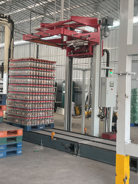 自动水平穿剑玻璃瓶打包机-制罐水平捆扎机-光伏水平打包机