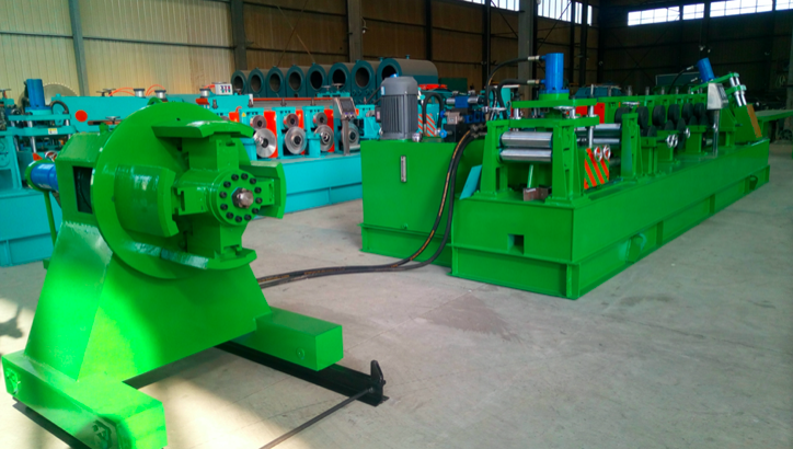 镀锌护角开卷机  镀锌护角折弯机