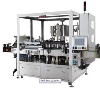 旋转式热熔胶贴标机-双面贴标机维修中心-热熔胶防盗贴标机