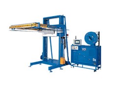 托盘全自动穿剑式捆包机_在线打包机_打包机维修