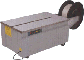 穿剑式托盘打包机_全自动打包机_木托盘打包机