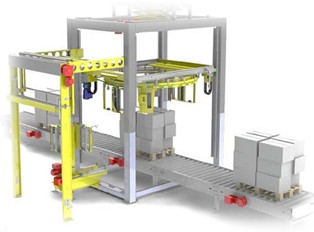 托盘缠绕膜打包机_食品裹包机_环形缠绕机
