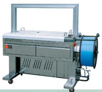 PP带打包机_高台半自动打包机_低台PP带捆扎机