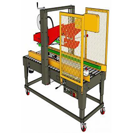 纬华PW557F封箱机维修_电商自动高速封箱机故障维修_上下驱动式封箱机配件
