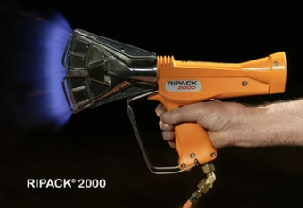 法国RIPACK工业手提瓦斯热风枪热缩喷枪热