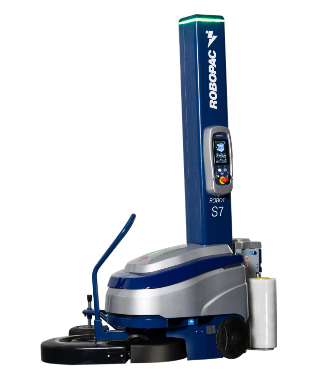 自走式缠绕机ROBOT S7-自走式缠膜包裹机-小型缠绕膜打包机