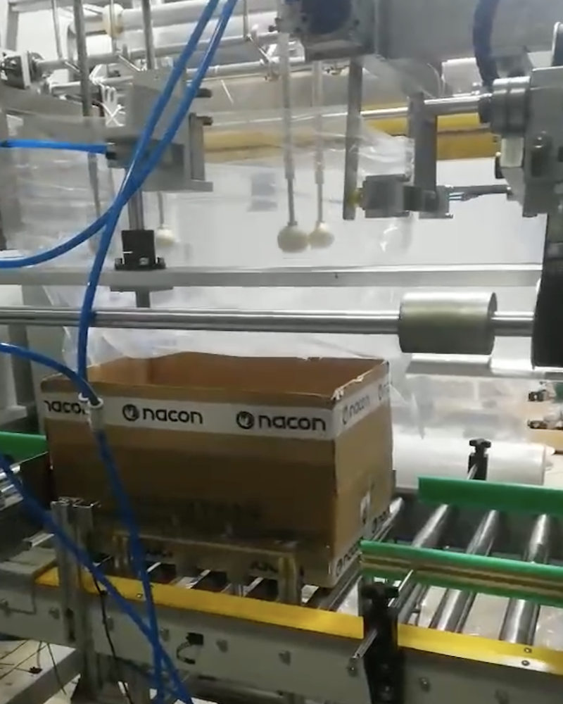 纸箱内套袋机-全自动制袋套袋机-给袋式套袋包装机维修