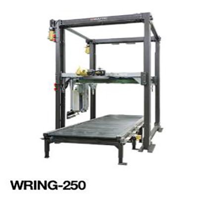美国WULFTEC高速环式缠绕机WRING-250_全自动钢带缠绕机故障维修