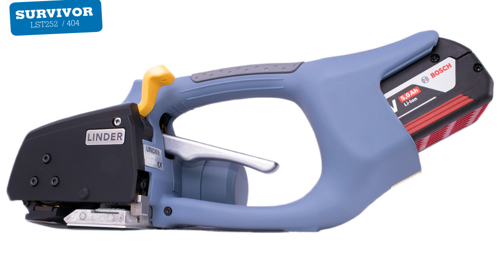 LINDER电动打包机LST404_湖南打包机维修_进口打包工具维修_牧坦包装(上海)有限公司