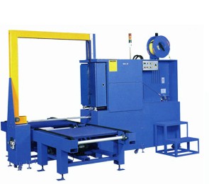 侧式栈板纸卡板自动打包机-侧式穿剑打包机-打包机维修保养