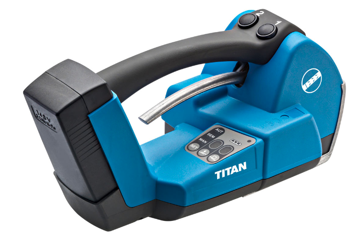 TITAN 免扣钢带打包机HKE-L _贵阳打包机维修,进口打包机维修_牧坦包装(上海)有限公司