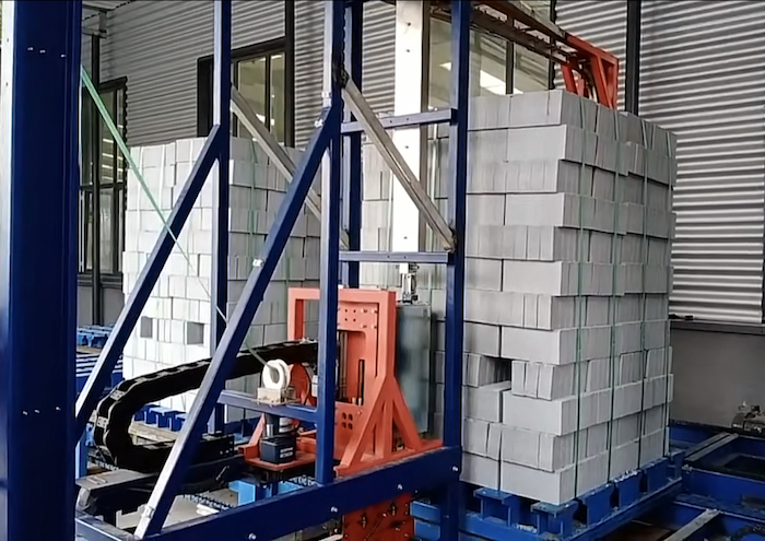 侧式加气砖打包机-铝锭塑钢带打包机-空调打包机故障修理