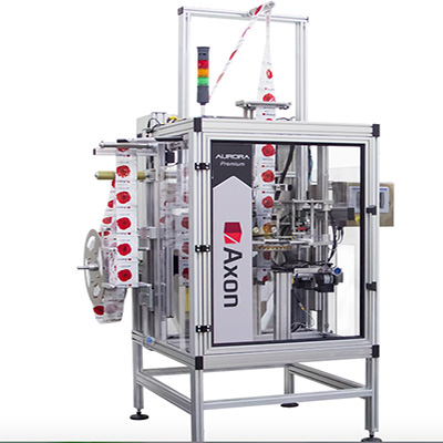 美国AXON套标机维修_饮料瓶套标机设备_高速套标机